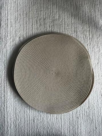 Juten Placemats - Set van 6 beschikbaar voor biedingen