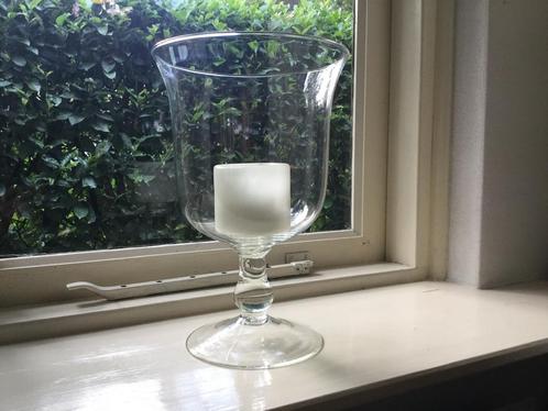 WINDLICHT en grote VAZEN, Huis en Inrichting, Woonaccessoires | Vazen, Zo goed als nieuw, Minder dan 50 cm, Glas, Ophalen of Verzenden
