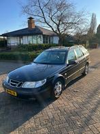 Saab 9-5 2.0 T Estate 2005 Zwart, Auto's, Saab, Voorwielaandrijving, Stof, 1800 kg, Beige