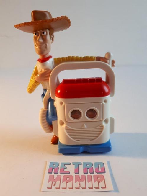 actiefiguren toy story - woody met radio, Kinderen en Baby's, Speelgoed | Actiefiguren, Verzenden