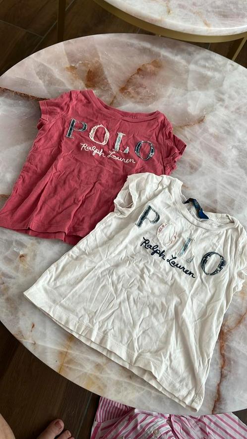 2x polo Ralph Lauren tshirt maat 2 jaar, Kinderen en Baby's, Babykleding | Maat 86, Zo goed als nieuw, Jongetje of Meisje, Shirtje of Longsleeve
