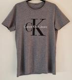 Calvin Klein Jeans shirt - grijs - M (origineel), Maat 48/50 (M), Ophalen of Verzenden, Grijs, Gedragen