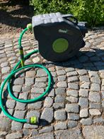 Slangenhaspel met 20 meter 1/2” tuinslang, Tuin en Terras, Tuinslangen, Ophalen of Verzenden, Zo goed als nieuw, Tuinslang