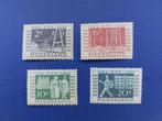 Postzegel NL 1952 PF Complete Serie Rijkstelegraaf 02-03, Na 1940, Ophalen of Verzenden, Postfris