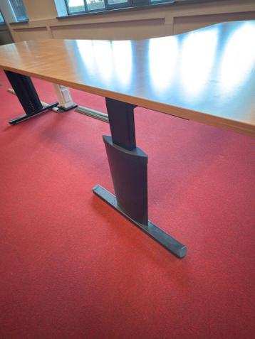 Instelbaar hoekbureau rechts 200x240/80xH64-86 cm, 3 stuks - afbeelding 8