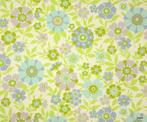 9847 Vintage retro bloemetjes behang behangpapier wallpaper, Minder dan 10 m², Verzenden