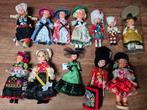 Een lotje van 12 vintage dolls in folklore klederdracht, Ophalen of Verzenden, Gebruikt, Overige typen
