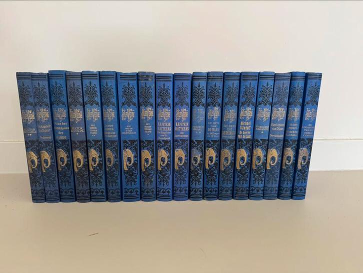 Jules Verne - Wereldreizen, Boeken, Avontuur en Actie, Gelezen, Ophalen of Verzenden
