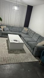 Hoekbank met Salontafel - Complete Set!, Huis en Inrichting, Tafels | Salontafels, Ophalen, Overige materialen, Gebruikt, 200 cm of meer