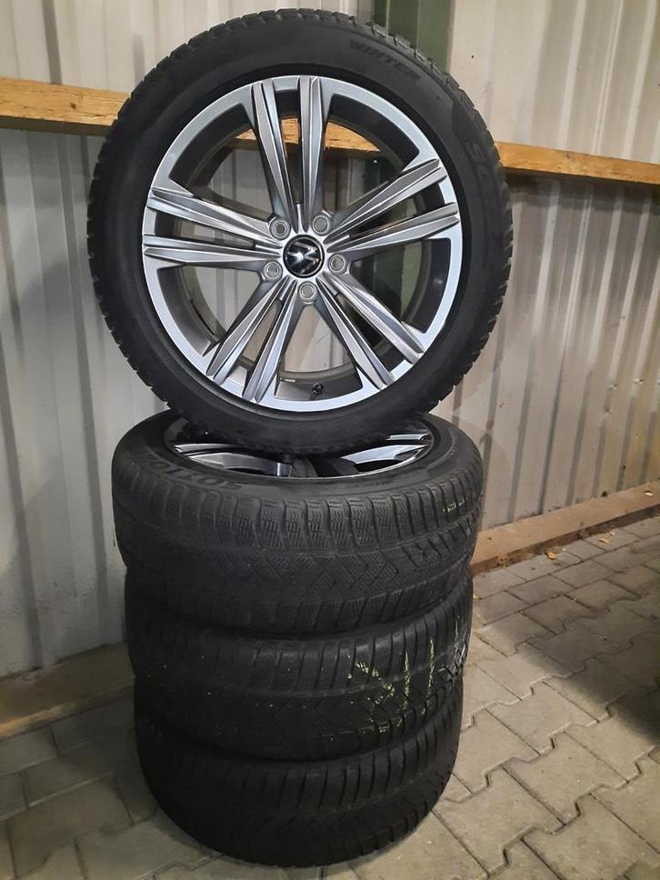 18 inch velgen 5×112 ORIGINELE VW ARTEON PASSAT B8 WINTERSET, Auto-onderdelen, Banden en Velgen, Banden en Velgen, Winterbanden