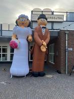 Bruidspaar opblaaspoppen (TE HUUR!!), Ophalen of Verzenden, Zo goed als nieuw, Abraham of Sarah