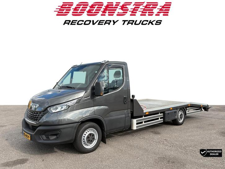 Iveco Daily 35S21 3.0 Hi-Matic Autotransporter Winde Luft, Auto's, Bestelauto's, Bedrijf, Te koop, ABS, Airconditioning, Alarm