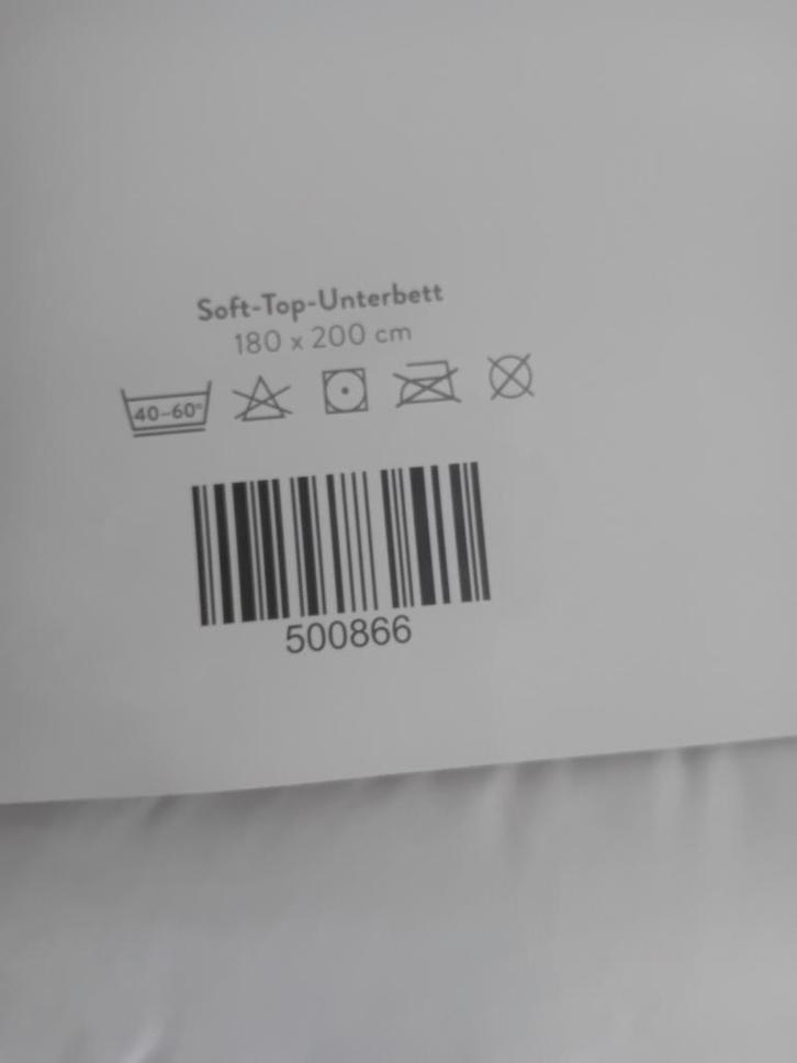 Optidee Soft-Top Onderbed 180x200cm - Nieuwstaat, Huis en Inrichting, Slaapkamer | Beddengoed, Nieuw, Ophalen of Verzenden