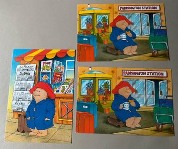 3 mooie vintage Beertje Paddington ansichtkaarten beschikbaar voor biedingen