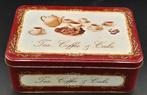 Vintage Koekblik - Tea, Coffee & Cake, Ophalen of Verzenden, Gebruikt, Koek(jes)
