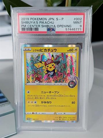 Shibuya's Pikachu PSA 9 Mint 