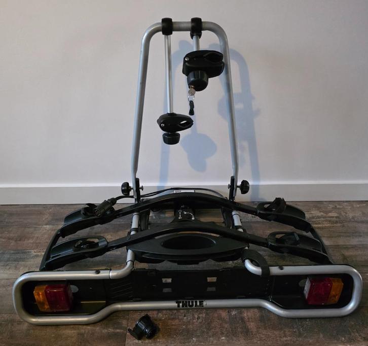 Fietsendrager Thule EuroRide 941, Auto diversen, Fietsendragers, Gebruikt, Trekhaakdrager, 2 fietsen, Ophalen