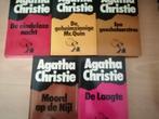 5x Agatha Christie, Gelezen, Ophalen of Verzenden