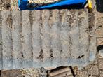 Gratis palissade/ borderrand - stapel kleur grijs, Ophalen, Gebruikt, 200 cm of meer, Border