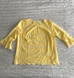 Gele blouse met broderie, Geel, Ophalen of Verzenden, Maat 36 (S), Trend One