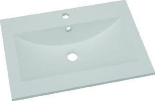 Milano wastafel 60 cm wit (15), Huis en Inrichting, Stoffering | Vloerbedekking, Nieuw, Parket, Wit, 75 m² of meer, Ophalen