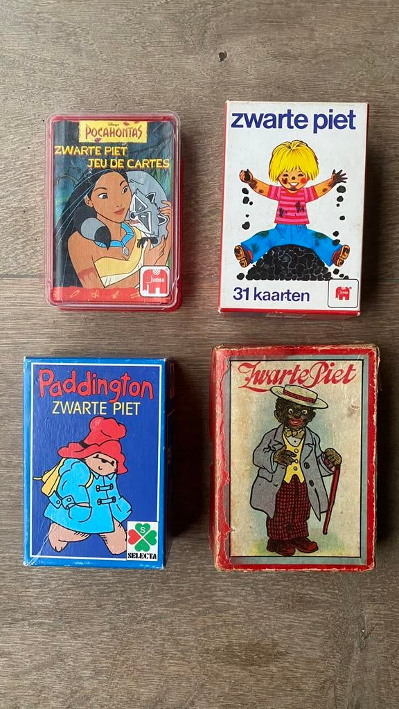 Zwarte Piet spellen, Verzamelen, Speelkaarten, Jokers en Kwartetten, Gebruikt, Kwartet(ten), Ophalen of Verzenden