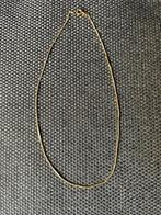Gouden Kettinkje 41cm, Ophalen of Verzenden, Zo goed als nieuw, Goud