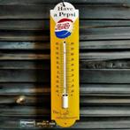 Emaille USA PEPSI Cola Thermometer Light Refreshment Vintage, Verzamelen, Merken en Reclamevoorwerpen, Verzenden, Gebruikt, Gebruiksvoorwerp