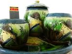 Rokersset Smooren Meldt Bier tabakspot dienblad lucifer..., Antiek en Kunst, Ophalen of Verzenden