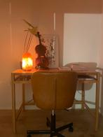 Bamboe bureau Relaxdays met uitschuifblad, Ophalen, Gebruikt, Bureau