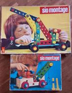 2 dozen Sio Montage - Vintage Constructiespeelgoed, Ophalen of Verzenden, Gebruikt, Losse stenen