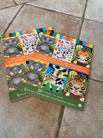Melissa & Doug stickerboeken – leuke dierengezichten, Ophalen of Verzenden, Zo goed als nieuw, Knutselen