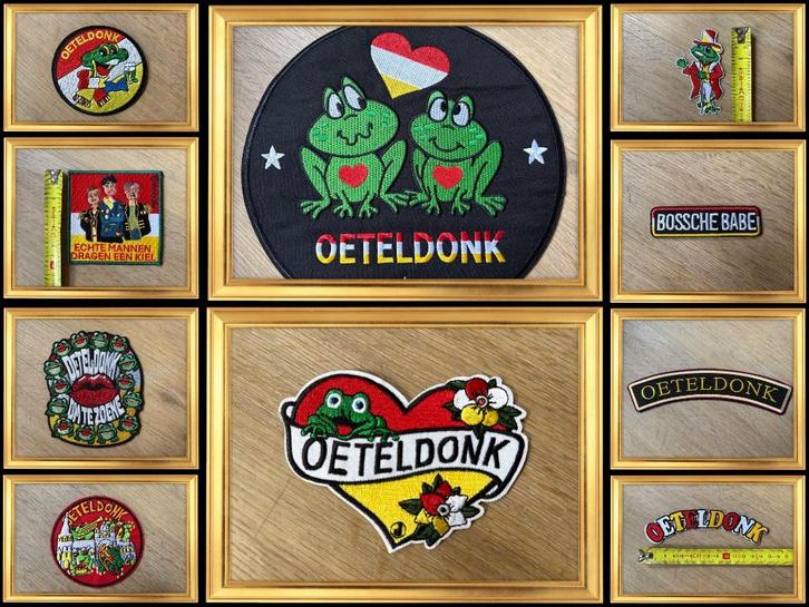 Diverse Oeteldonk emblemen in verschillende maten, Kleding | Dames, Carnavalskleding en Feestkleding, Nieuw, Accessoires, Carnaval