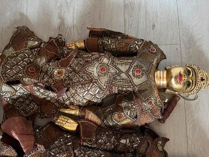 Twee Thaise poppen, Antiek en Kunst, Kunst | Niet-Westerse kunst, Ophalen of Verzenden