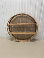 Rond wandrek wandplank - 74 cm doosnede - riet, bamboe, Huis en Inrichting, Ophalen, Zo goed als nieuw