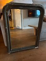 Antieke Spiegel met Verweerde Lijst, Huis en Inrichting, Woonaccessoires | Spiegels, Minder dan 50 cm, Gebruikt, Ophalen of Verzenden