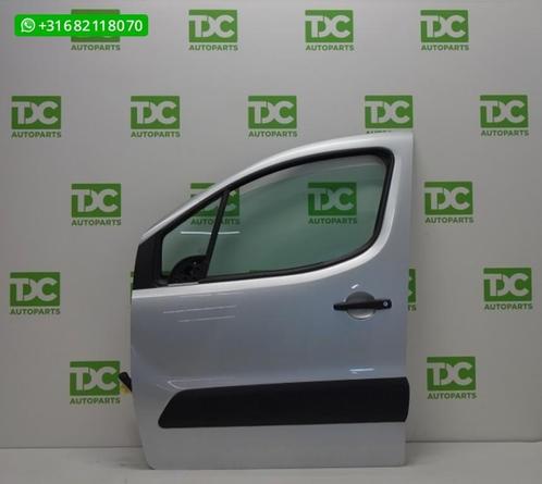 Citroen Berlingo bestel Deur linksvoor zilvergrijs, Auto-onderdelen, Carrosserie en Plaatwerk, Deur, Citroën, Voor, Links, Gebruikt