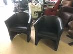 fauteuils, Ophalen, Gebruikt, 50 tot 75 cm, Leer