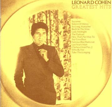 Leonard Cohen – Greatest Hits  beschikbaar voor biedingen