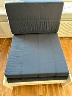 Otto uitrek slaap bank  een persoons, Ophalen, Zo goed als nieuw, Eenpersoons, Blauw