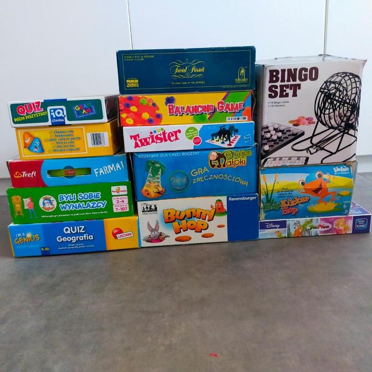 Gry planszowe, Hobby en Vrije tijd, Gezelschapsspellen | Bordspellen, Zo goed als nieuw, Een of twee spelers, Vijf spelers of meer