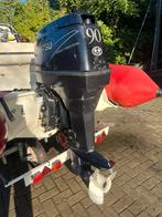 Tohatsu 90 pk EFI langstaart buitenboord motor bj 2006., Watersport en Boten, Buiten- en Binnenboordmotoren, Gebruikt, Elektrische start