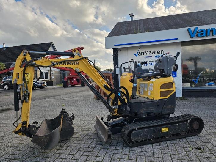 Yanmar ViO12 minigraver – 2017 – SERVO – Direct inzetbaar!, Zakelijke goederen, Machines en Bouw | Kranen en Graafmachines, Graafmachine