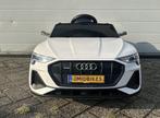 Audi E-tron 12v Metallic Blauw - RC - Leder zit - 4x4 NIEUW!, Ophalen of Verzenden, Nieuw, Overige typen