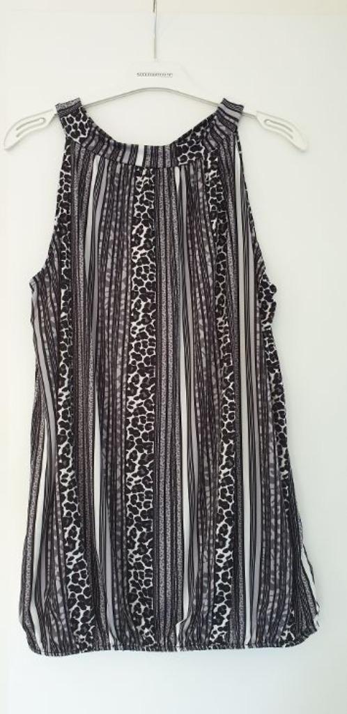 Leuke nieuwe zomerse top (XXL), Kleding | Dames, Tops, Nieuw, Maat 46/48 (XL) of groter, Zwart, Zonder mouw, Ophalen of Verzenden