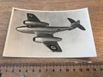 Gloster Meteor F4 Straaljager Kaart RAF Luchtvaart Vliegtuig, Verzamelen, Luchtvaart en Vliegtuigspotten, Ophalen of Verzenden