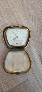 Oude Retro Reiswekker - Defect, Antiek en Kunst, Antiek | Klokken, Ophalen of Verzenden