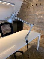 Verstelbare ikea Bureaulamp met Klem –Grijs, Ophalen, Zo goed als nieuw, Minder dan 50 cm