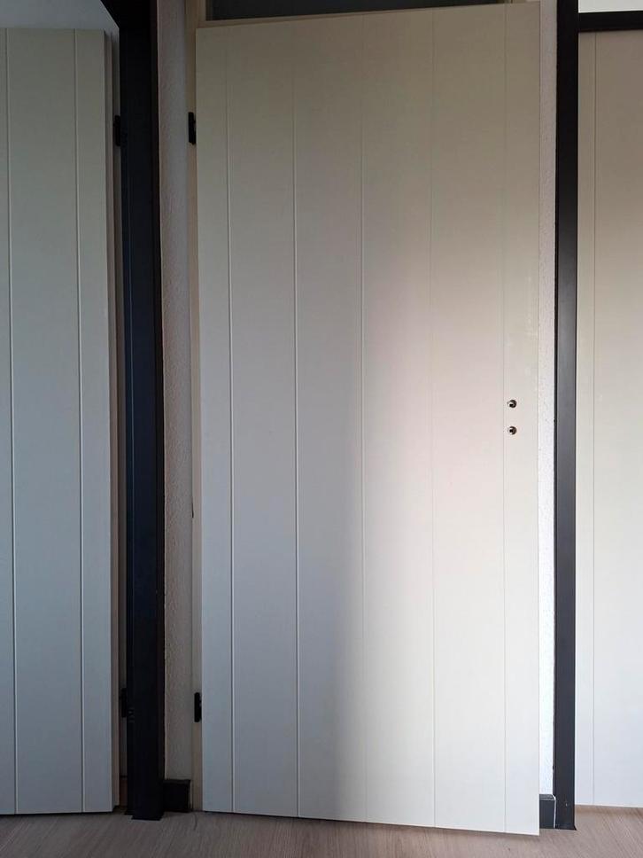 Nieuwe Pertura opdekdeur Links, Doe-het-zelf en Verbouw, Deuren en Horren, Nieuw, Binnendeur, 200 tot 215 cm, 80 tot 100 cm, Ophalen
