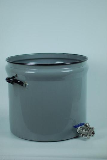 Brouwketel 58 liter met kraan en spiraalfilter beschikbaar voor biedingen